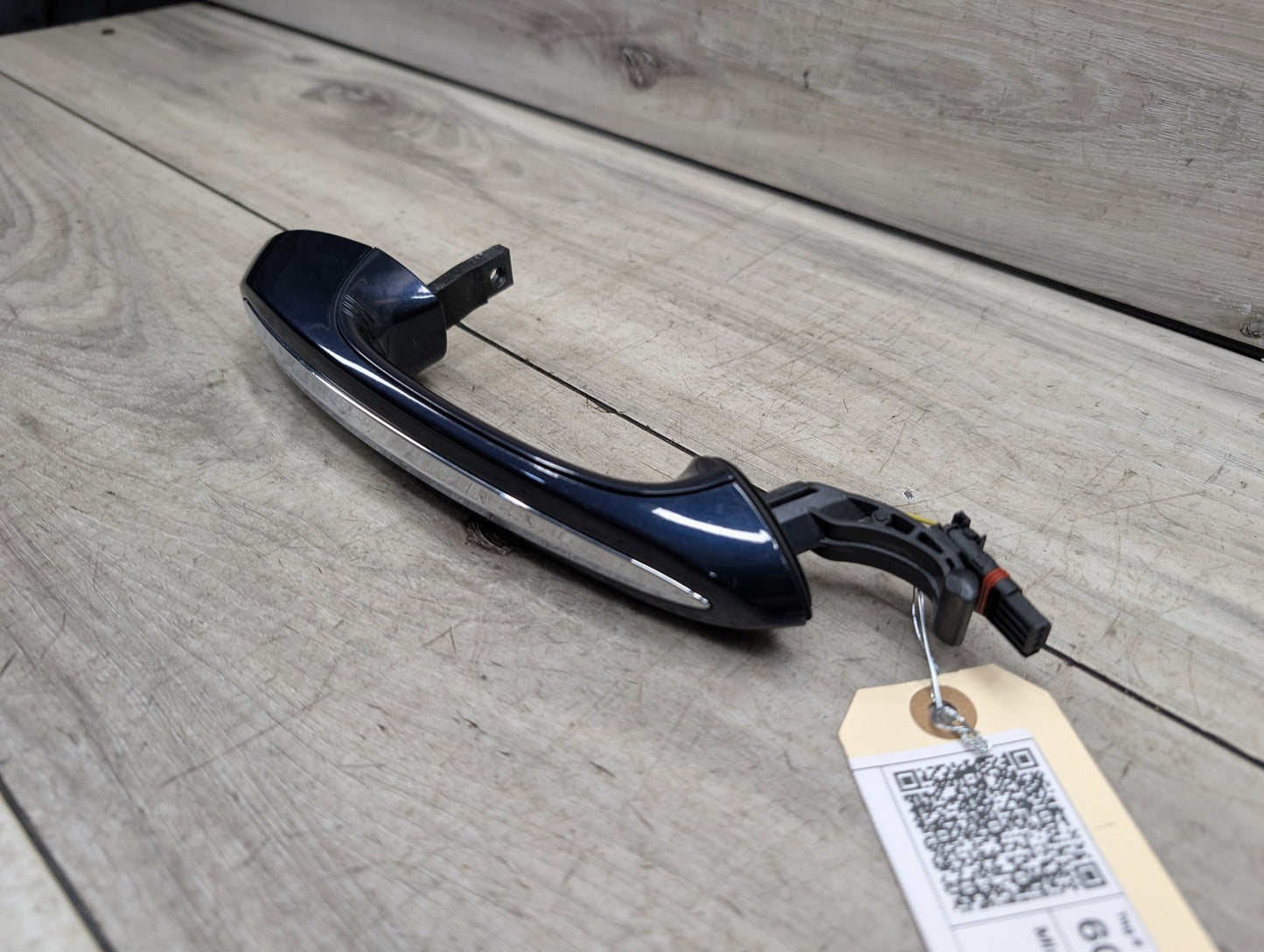 19-21 OEM BMW G30 F90 M5 M8 X5 COMFORT ACCESS Rear Right Door Handle Blue