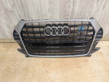 15-18 OEM Audi Q3 8U Front Middle Center Bumper Cover Grille 8U0853651AA
