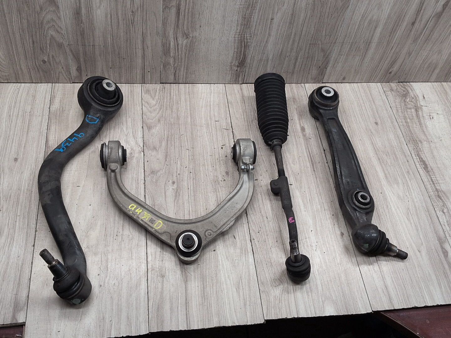 2014 - 2018 BMW X5 F85 Front Left Driver Control Arms SET 7850157 S63B44T2