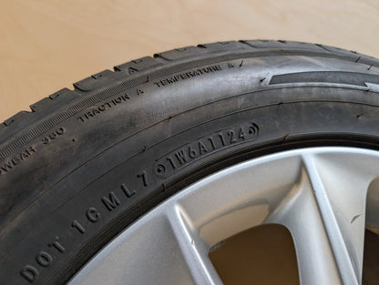11-18 OEM BMW F25 F26 X3 X4 Alloy Rim Wheel 18x8" ET43 V Spoke Style 307