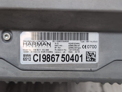 OEM BMW F15 F30 F32 F33 F36 F80 F82 M3 M4 NBT HU EVO Headunit Radio HARMAN 3.2