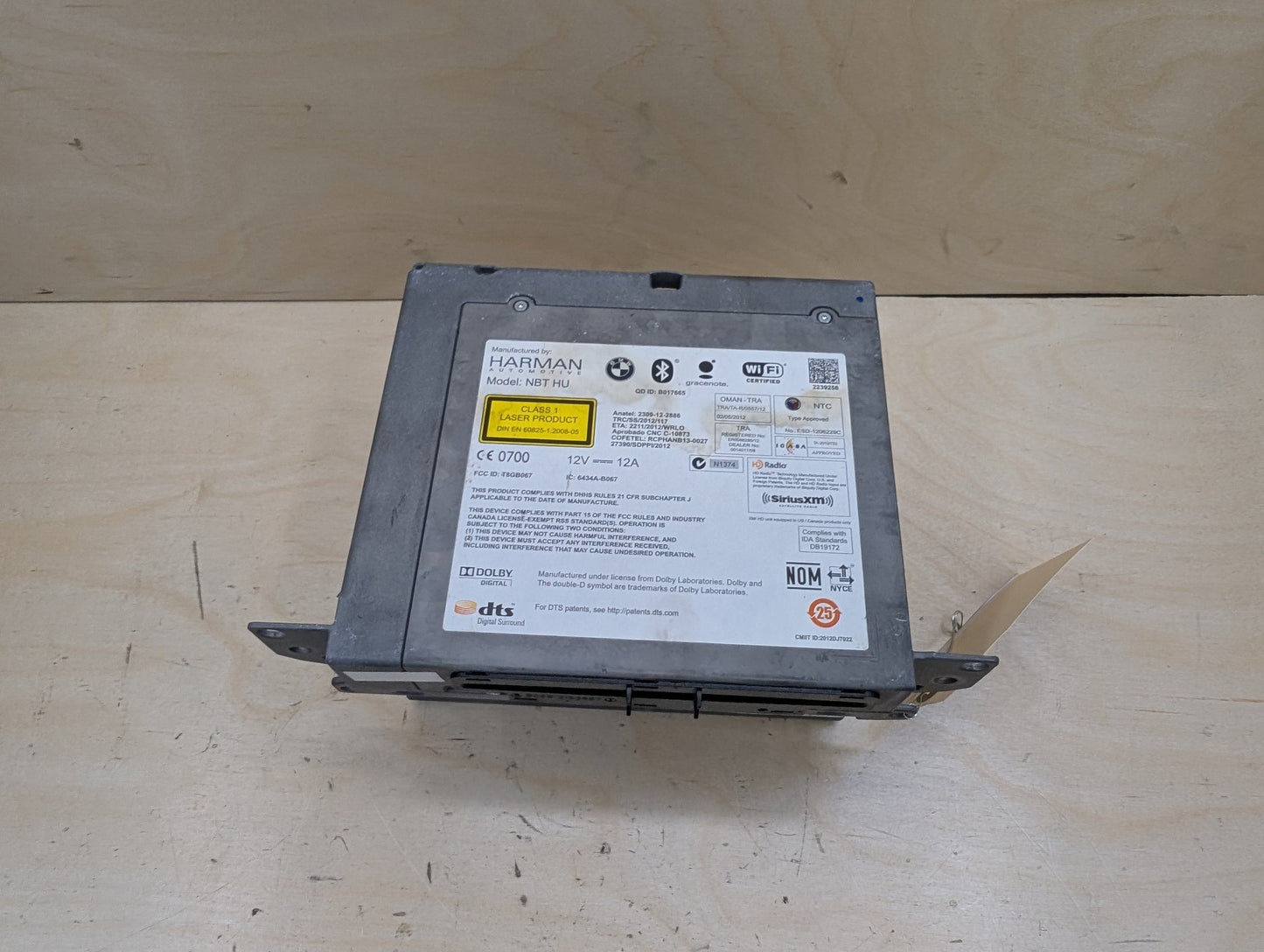 OEM BMW F15 F16 F25 F26 Navigation NBT Headunit Radio Audio Head Unit HW 3.1