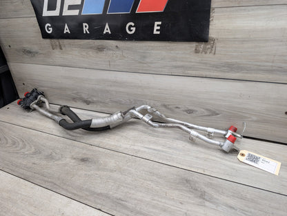 16-19 OEM BMW F90 M5 G12 750 G30 M550 Transmission Oil Cooler Line Inlet Outlet