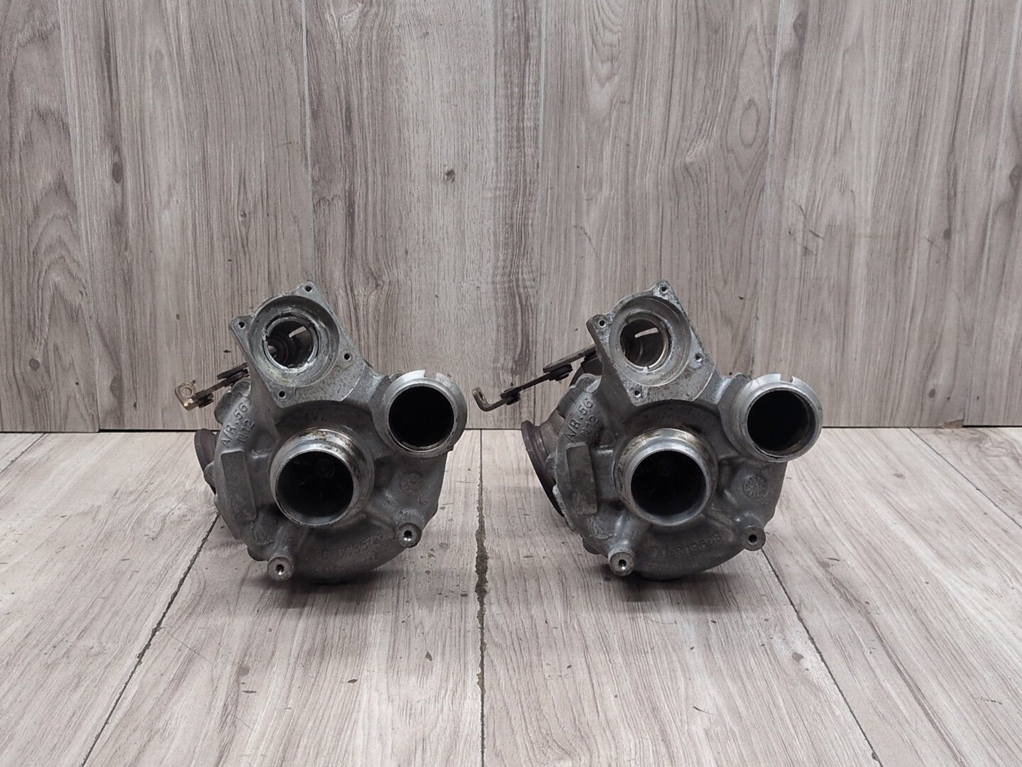 2016-2022 BMW G12 750i N63B44O2 Engine Motor Turbo Charger w/ Manifold SET 8600290