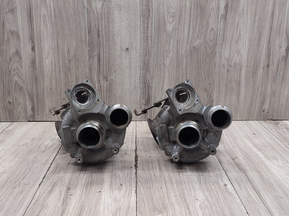 2016-2022 BMW G12 750i N63B44O2 Engine Motor Turbo Charger w/ Manifold SET 8600290