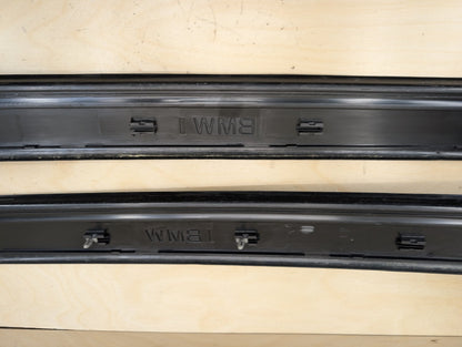 2007-2013 BMW 335i E93 Front Left Right Scuff Plate Door Sill SET 7178597
