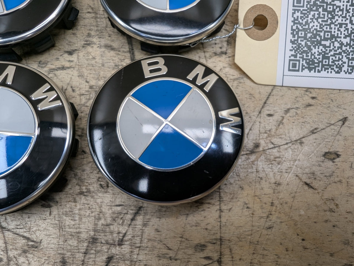 2016-2019 BMW 740i G12 Wheel Rim Hub Center Cap SET 6850834 OEM