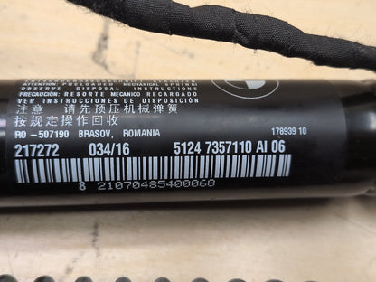 16-19 OEM BMW G12 740 750 M760 Right Passenger Electric Trunk Lid Shock Strut
