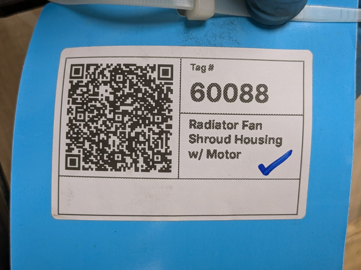2017-2023 BMW M550i G30 Radiator Fan Shroud Housing w/ Motor 8619628