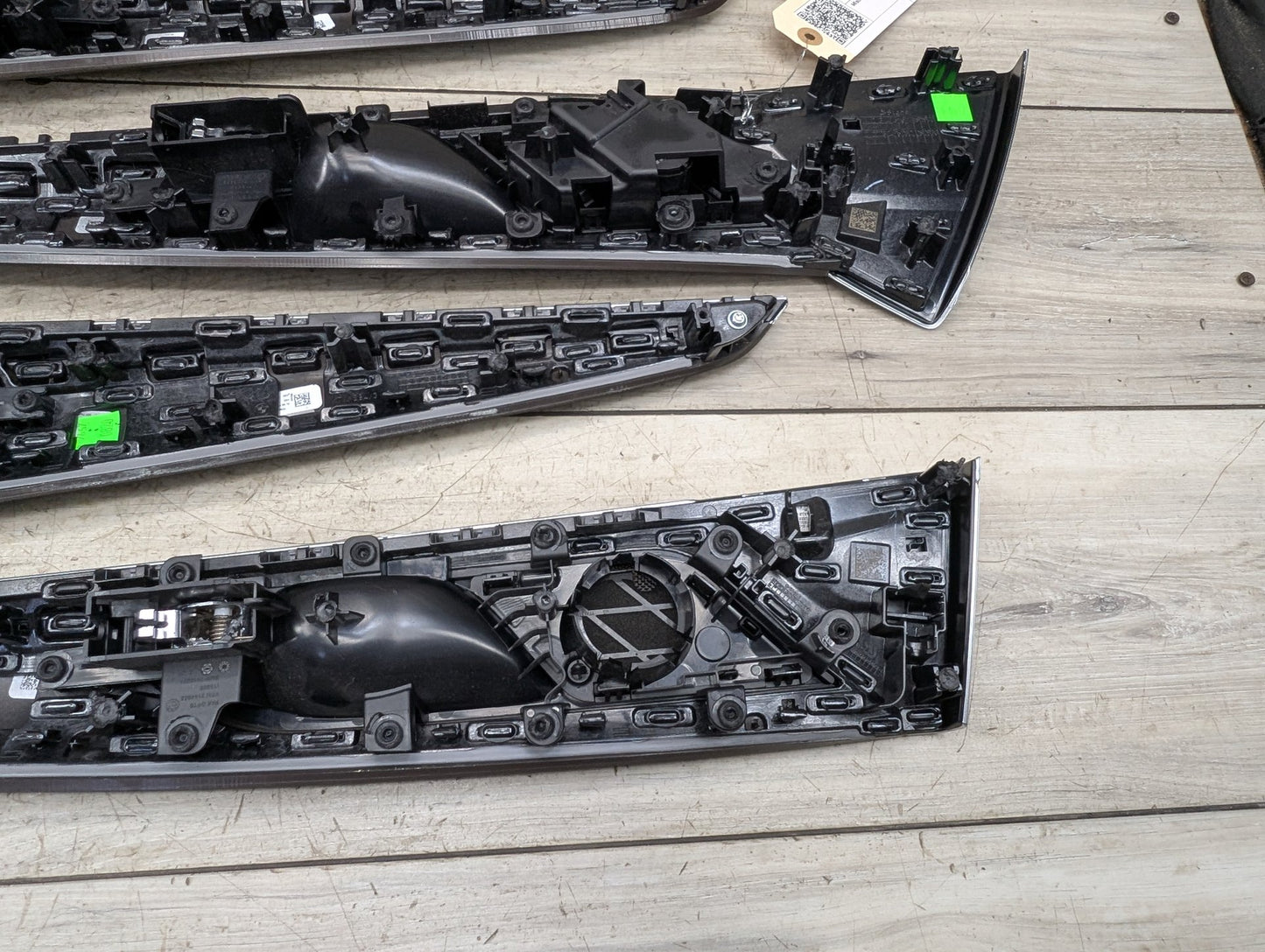 2018 - 2024 BMW X3 G01 Front Rear Left Right Exterior Door Trim Molding SET  B58B30O1