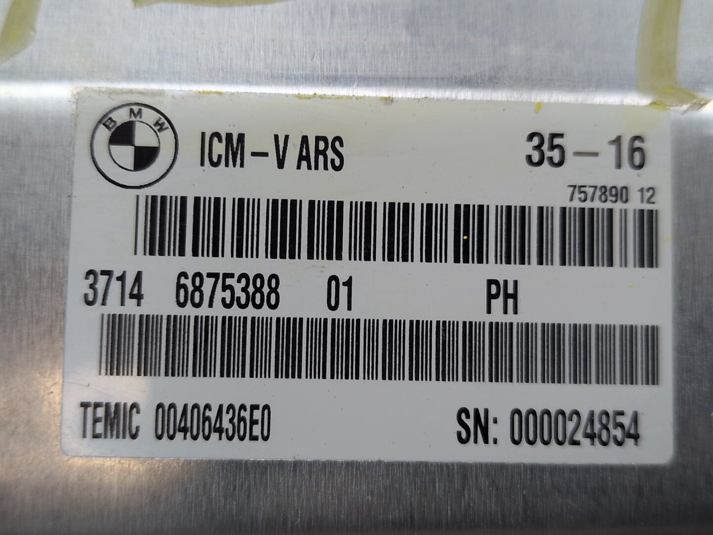 2014 - 2018 BMW X5 F85 Suspension Module 6875388 S63B44T2