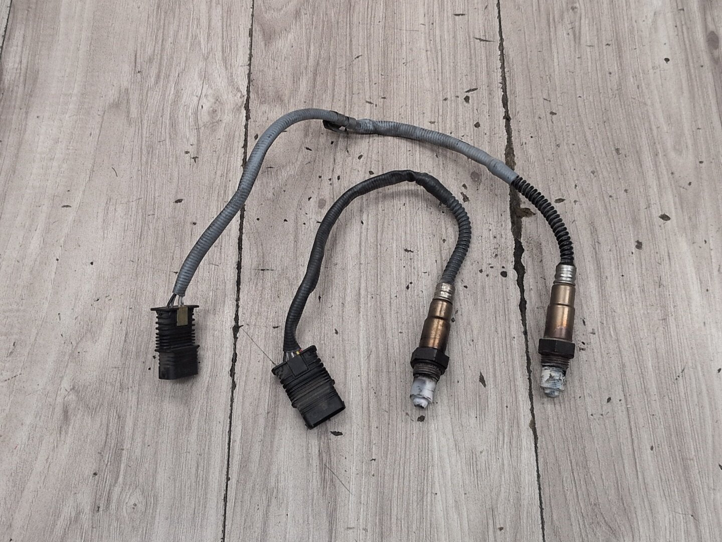2012-2018 BMW 320i F30 Cat Catalytic Oxygen O2 Lambda Probe Sensors SET 7589121 PAIR