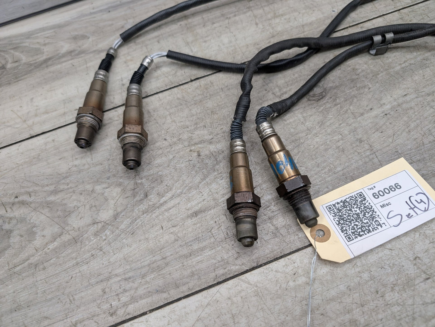 OEM BMW F02 F10 M5 M6 Engine N63 S63 Downstream Catalytic Oxygen O2 Sensors SET