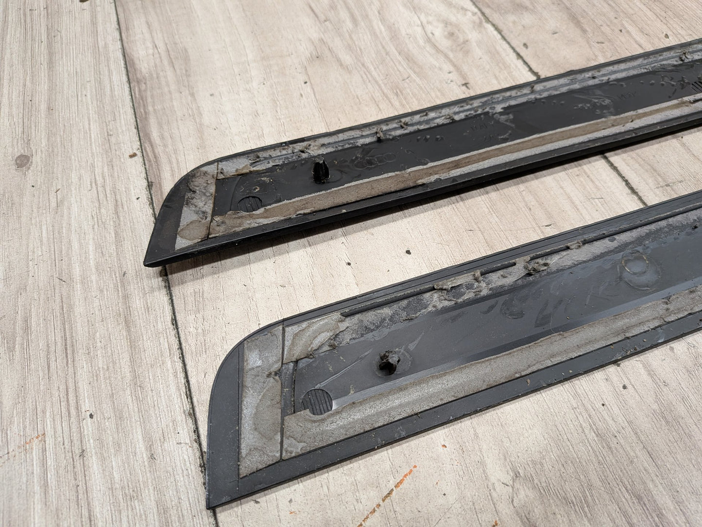 2008-2017 Audi S5 8T Front Left Right Scuff Plate Door Sill SET 8T0853373