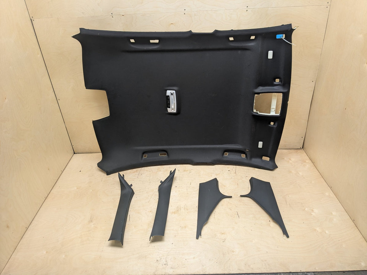 2012-2018 BMW 320i 335 340 330 F30 Headliner BLACK SET OEM *No Sunroof