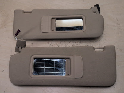 2011-2016 BMW X3 F25 Front Left Right Sun Visor SET 7263571