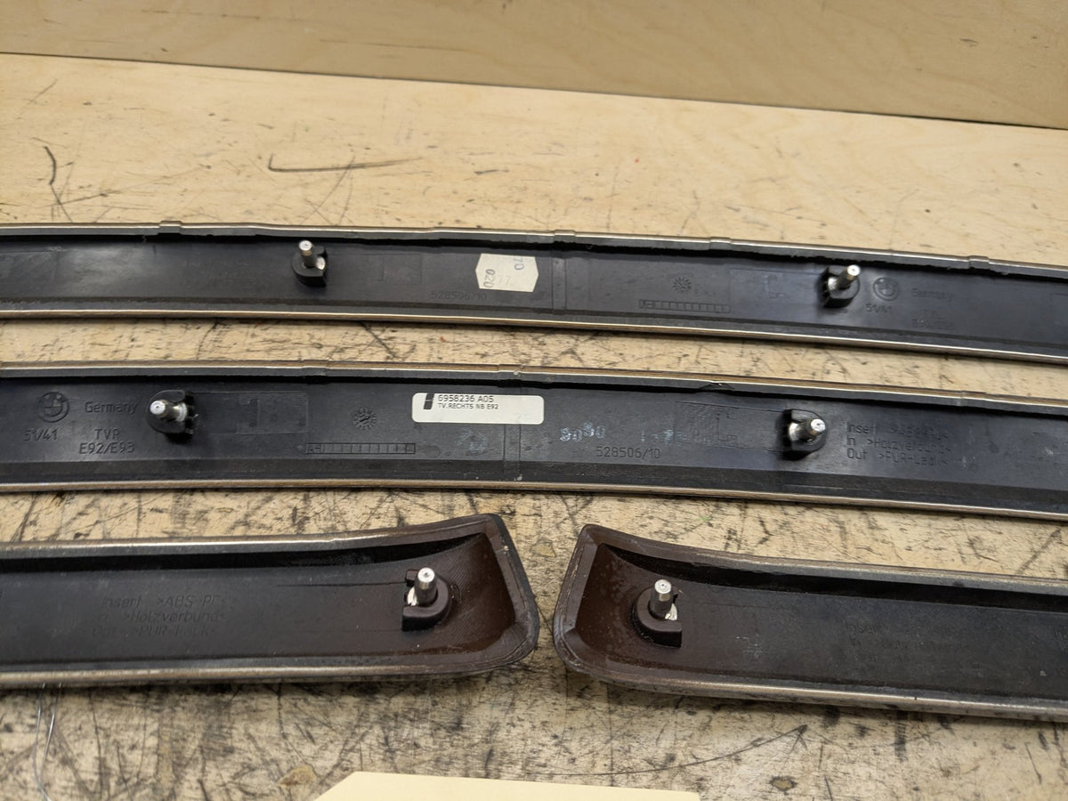 2007-2013 BMW 328i E92 Center Console Trim SET 6958236