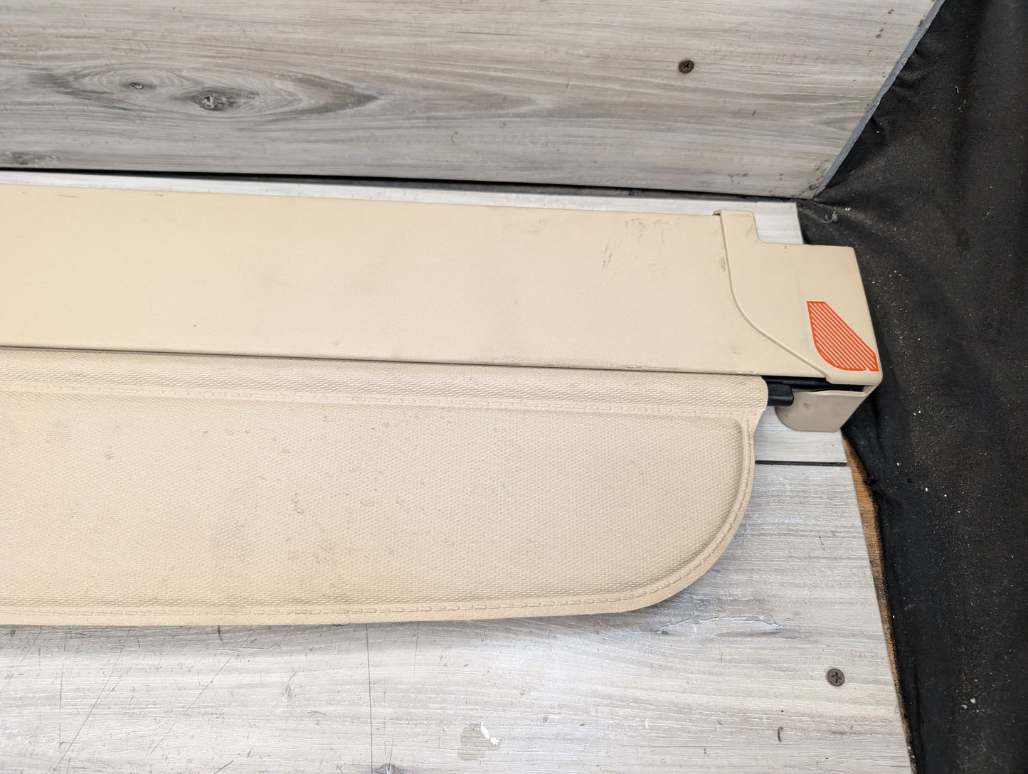 2007-2013 BMW X5 E70 Rear Trunk Upper Retractable Roller Luggage Shade Cover 6955873 Beige