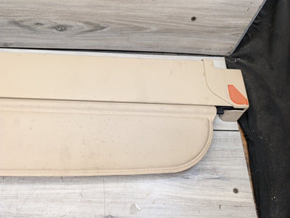 2007-2013 BMW X5 E70 Rear Trunk Upper Retractable Roller Luggage Shade Cover 6955873 Beige