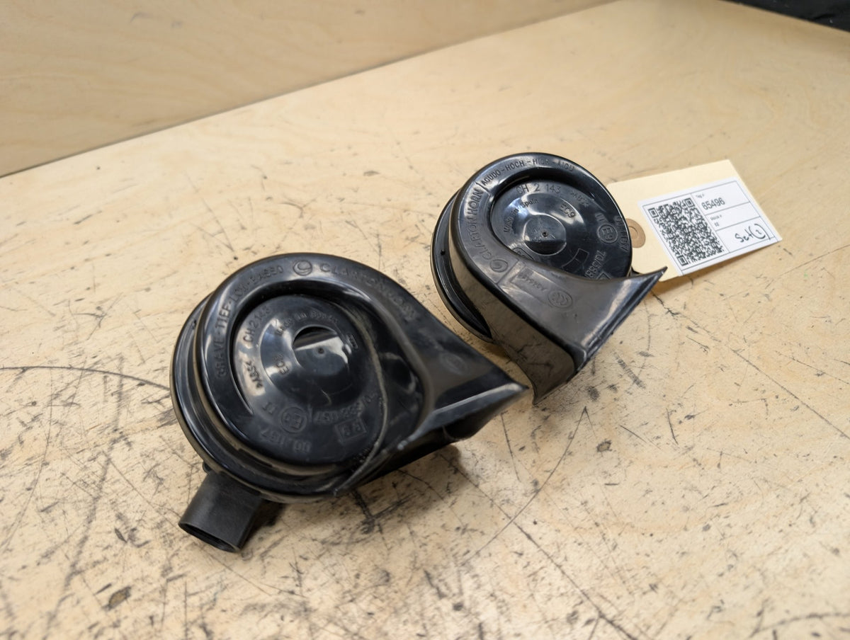 2010-2017 BMW 535i GT xDrive F07 Alarm Horns SET 7279781 OEM