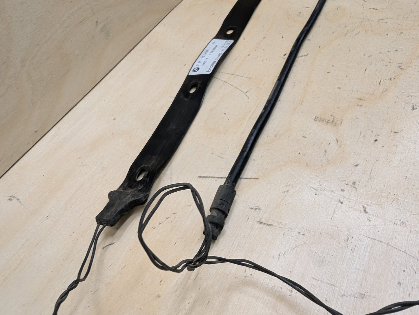 2012-2018 BMW 328i F30 Rear Smart Opener Sensor Module W/ Harness & Strap SET 7306797