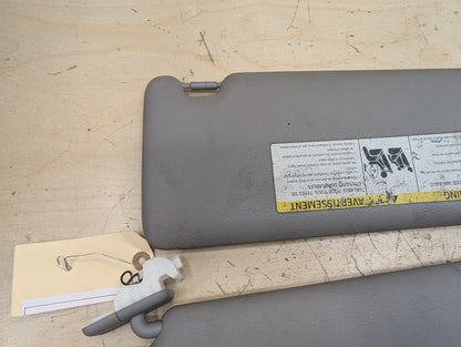 2012-2018 BMW 320i F30 Front Left Right Sun Visor SET 7322291 OEM