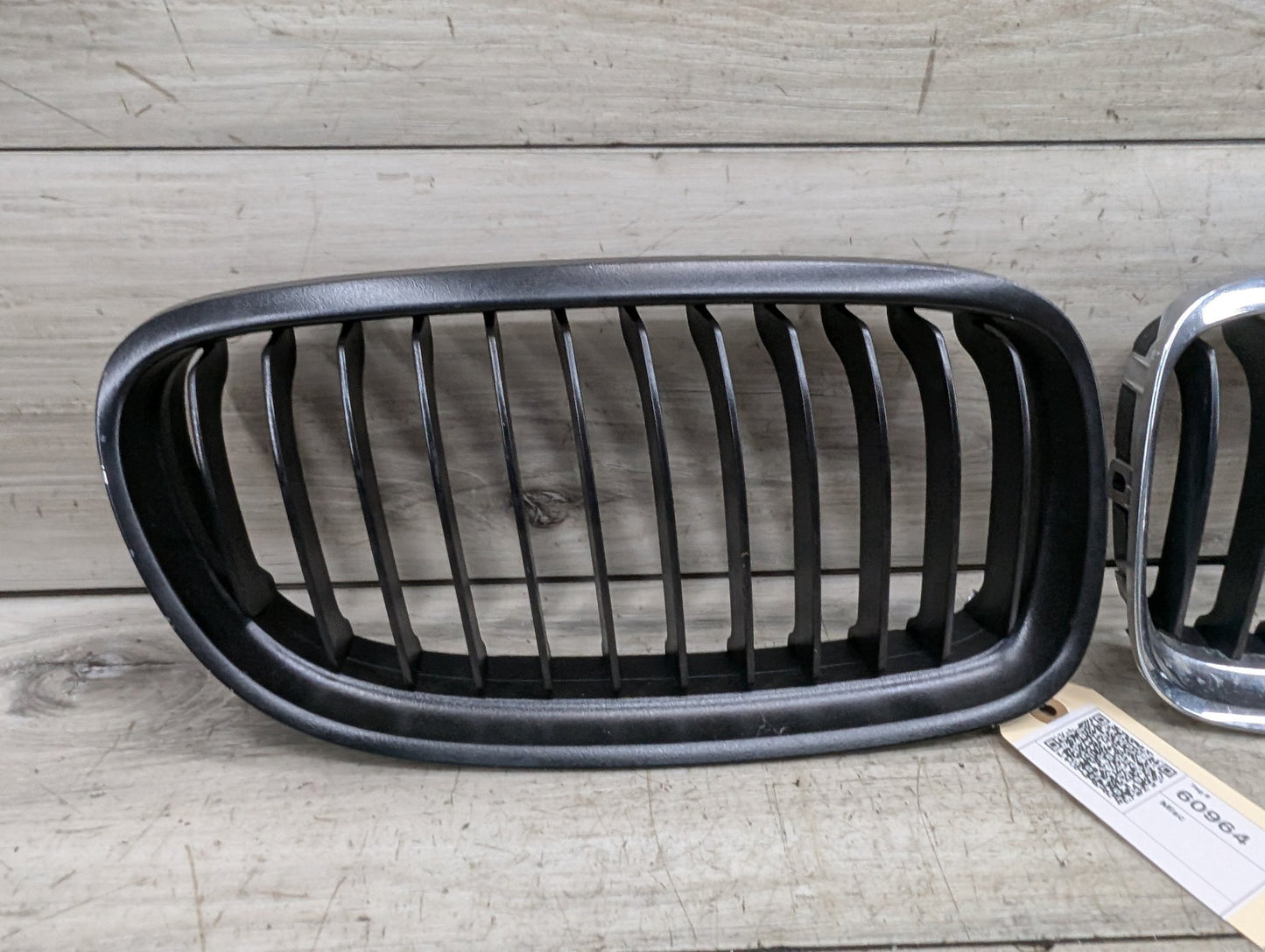 *09-11 OEM BMW E90 E91 M3 Left Right Front Bumper Upper Kidney Grilles CHROME