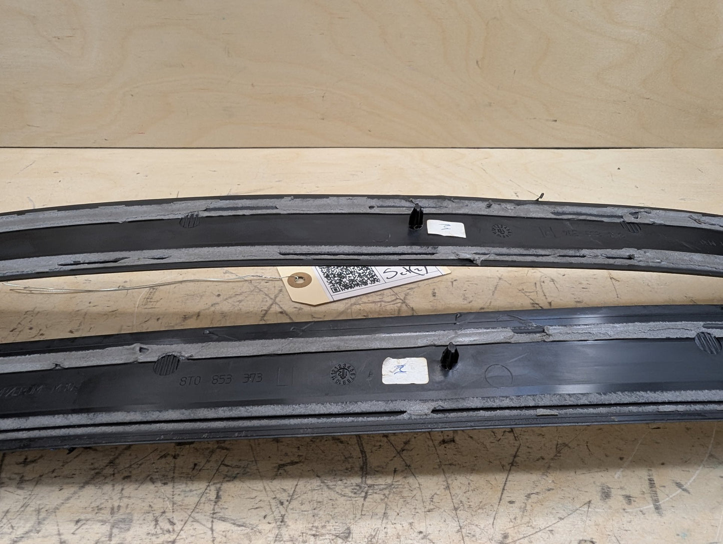 2011-2017 Audi RS5 8T Front Left Right Scuff Plate Door Sill SET 8T0853373