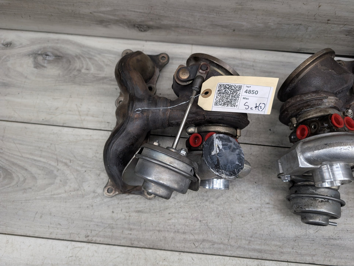 07-10 OEM BMW E90 E92 E93 335 Engine N54 PWG Turbo Turbochargers SET k