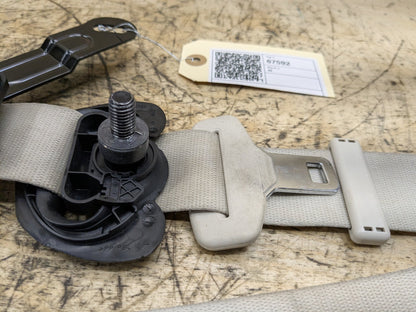 16-22 OEM BMW G11 G12 740 750 Front Right Passenger Seat Belt Retractor BEIGE