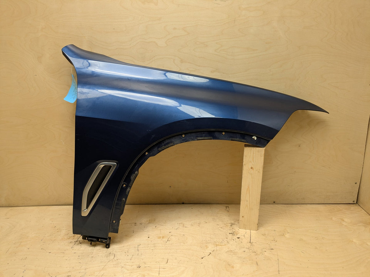 2019-2026 BMW X5 G05 Front Right Passenger Fender Panel Blue C1M