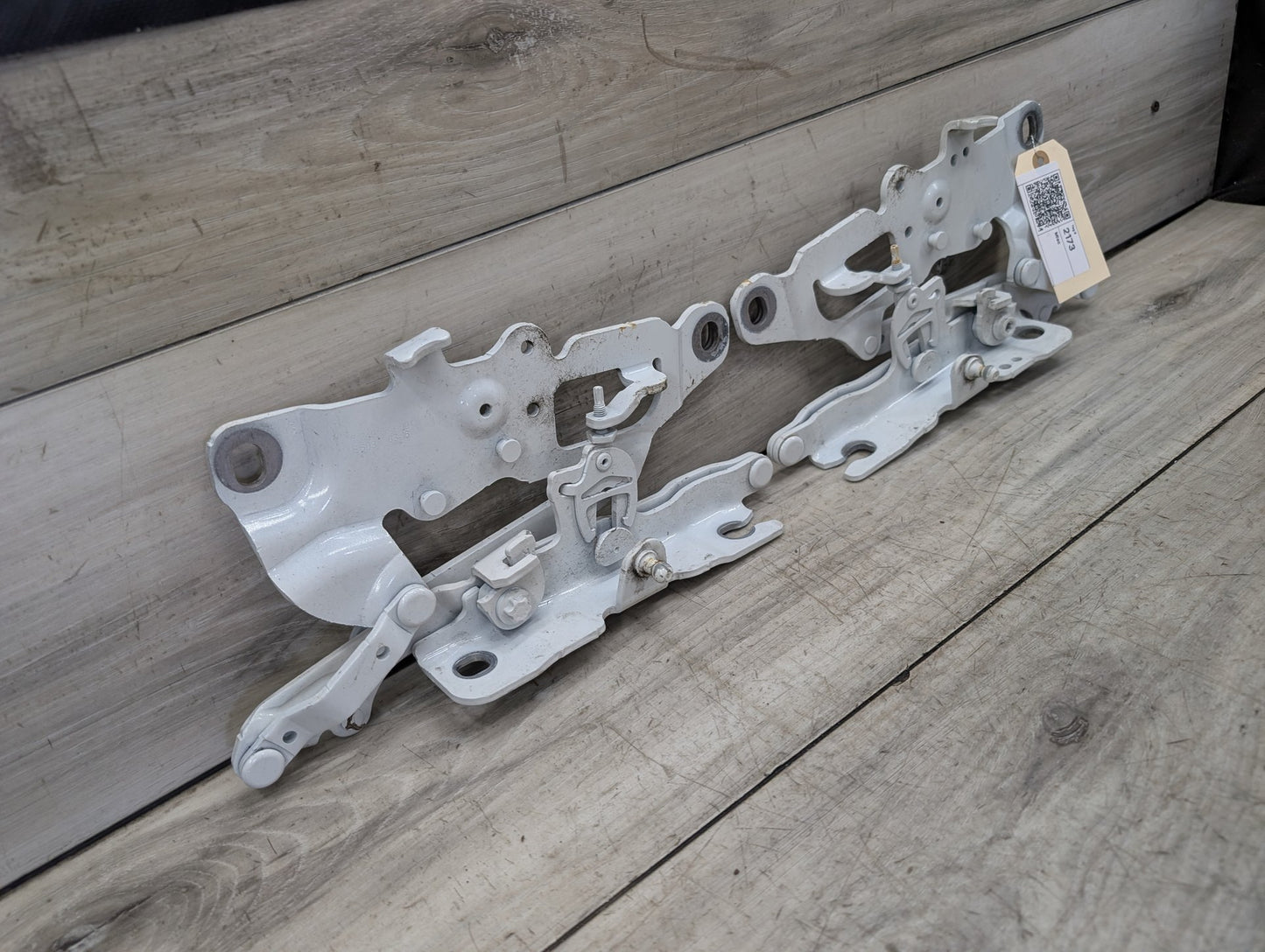 2015 BMW 528i F10 Hood Bonnet Hinges SET 7249888 N20B20O0