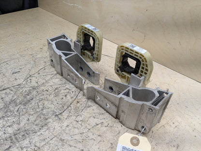 2018-2022 BMW 330i G20 Radiator Lower Mounting Brackets SET 7422234 OEM