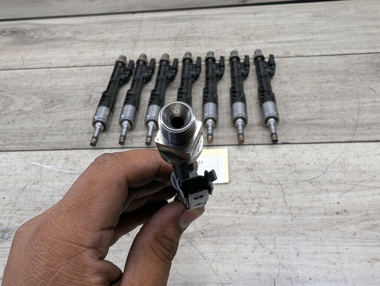 2014 - 2018 BMW X5 F15 Engine Motor Fuel Injector SET 8627842 N63B44O1