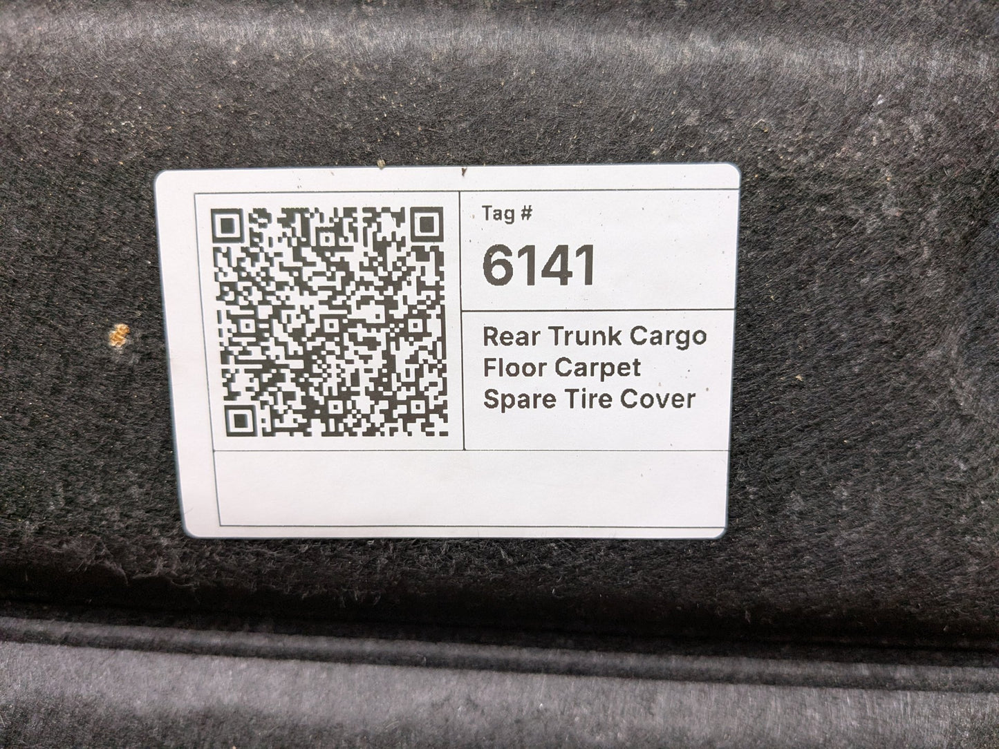 OEM BMW F90 G30 530 540 M550 M5 Trunk Floor Mat Carpet Cargo Storage Cover