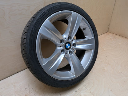 06-13 OEM BMW E90 E92 E93 328 335 Wheel Rim 18x8.5" ET:37 Star Spoke Style 189