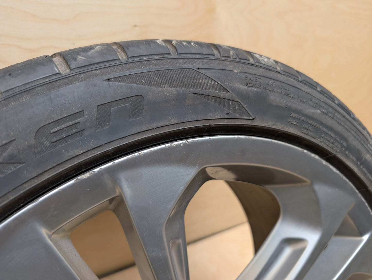 15-18 OEM Audi Q3 Wheel Rim 19x8.5 ET36 Alloy Double Spoke 8U0601025AD