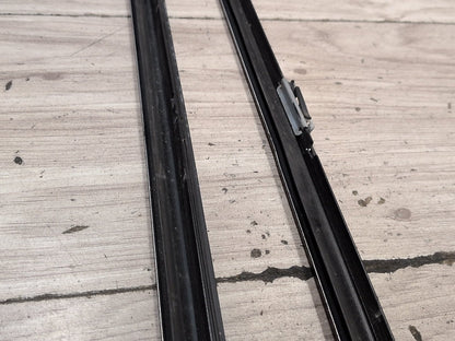 2007-2013 BMW X5 E70 Front Left Right Side Windshield Drip Trim Molding SET 7250395
