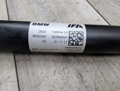 16-21 OEM BMW F90 G01 G05 G12 G30 750 AWD Front Driveshaft Axle Drive Shaft