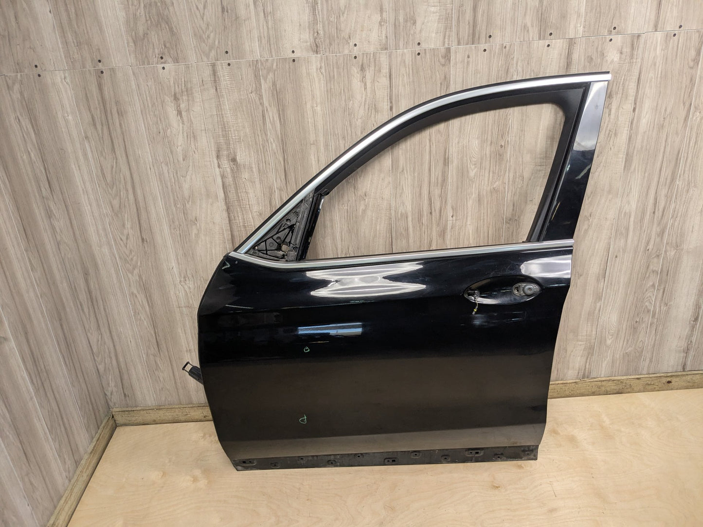 18-24 OEM BMW F97 G01 X3 X3M Front Left Driver Side Door Shell Panel Black 668