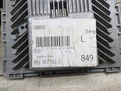 13-17 AUDI B8 S4 S5 Engine ECU DME Speedometer BCM Body Control Module KEY SET