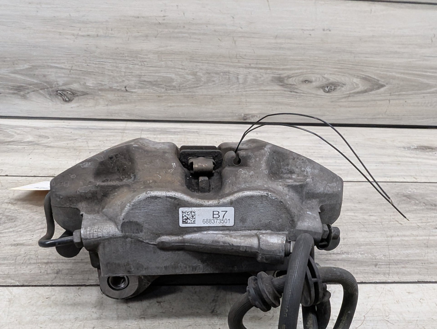 17-20 OEM BMW G11 G12 G30 540 740 750 Front Left Driver Brake Caliper Gray