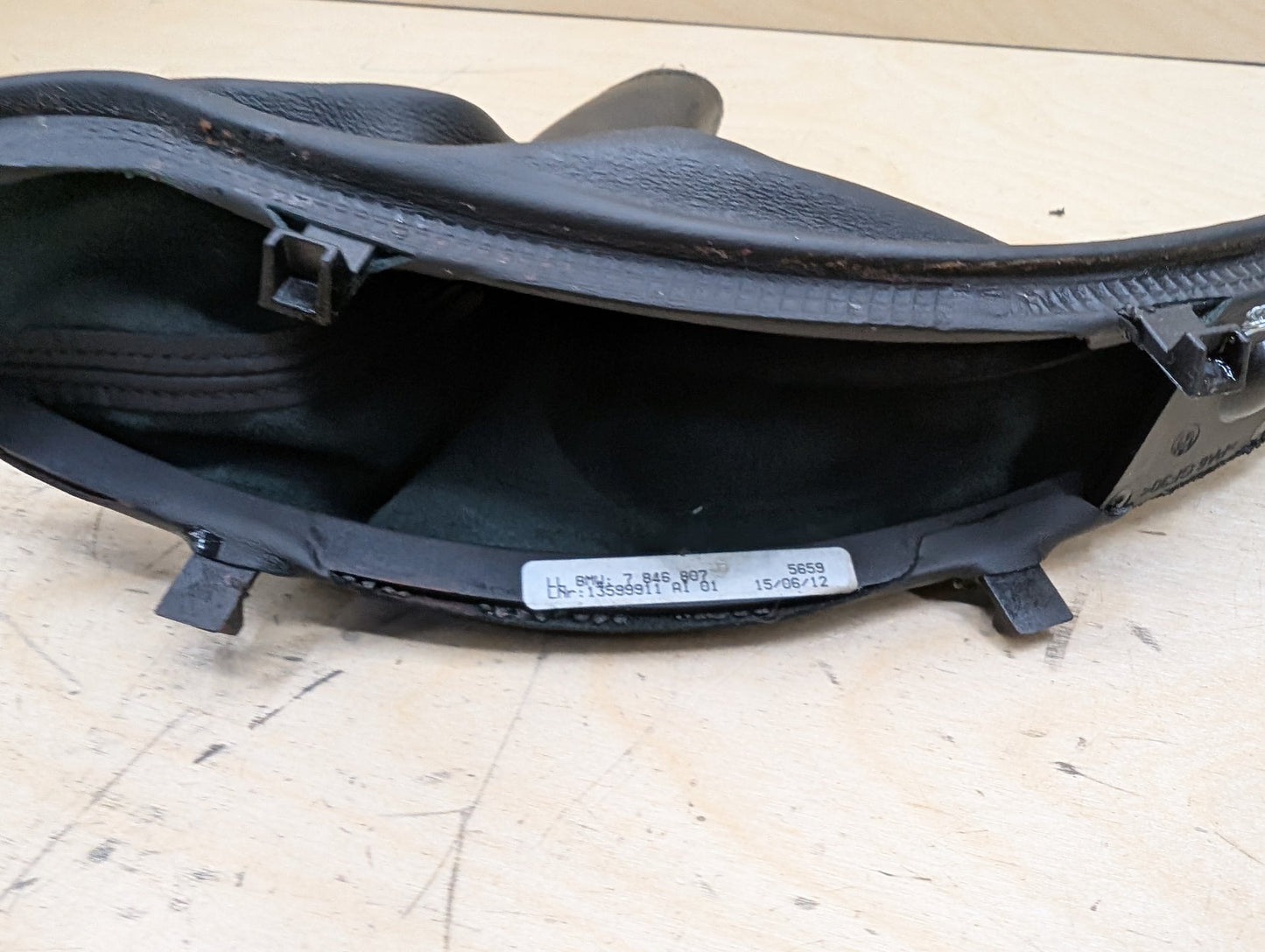 OEM BMW F30 F32 F33 F36 335 340 435 Boot Hand Brake Handle Cover Leather BLACK