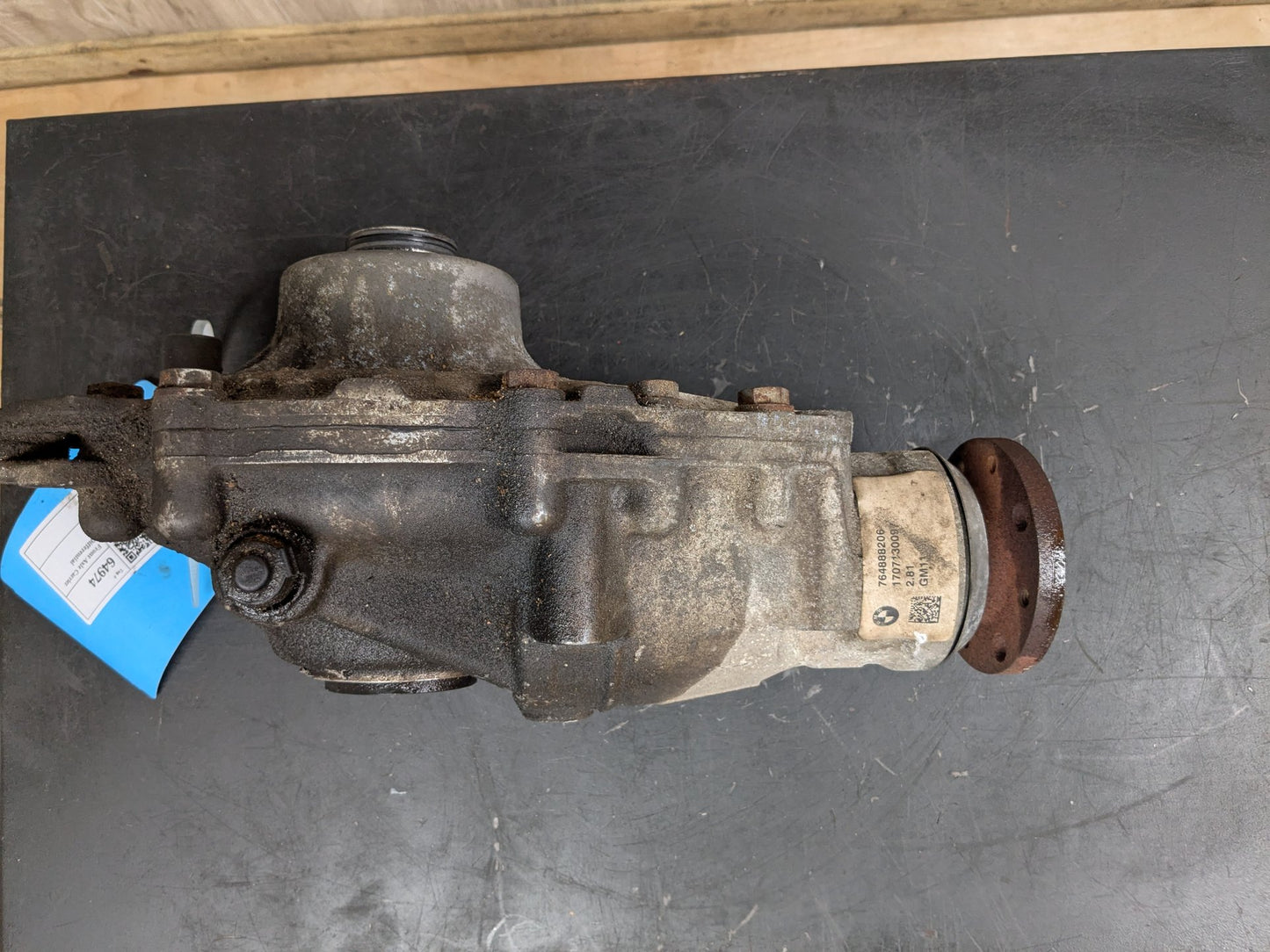 16-19 OEM BMW G12 750 B7 G30 M550 Front Differential Axle Carrier Ratio 2.81 K