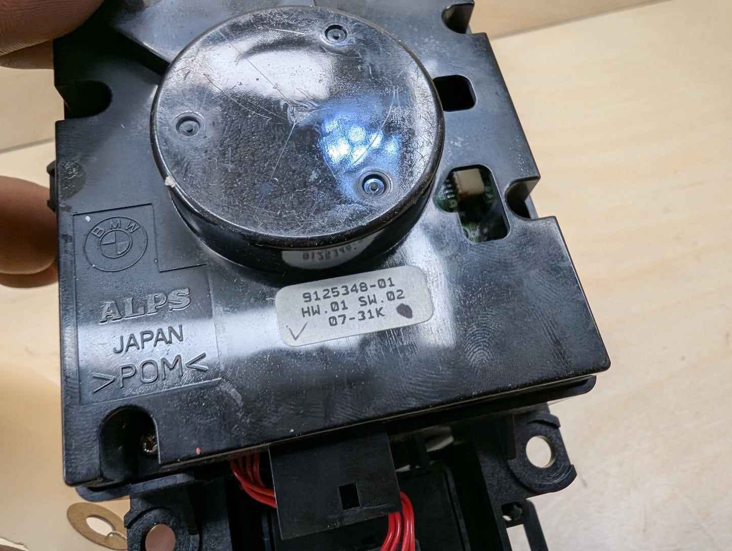 06-08 BMW OEM E88 E92 E93 335 M3 Navigation CCC Controller iDrive Knob