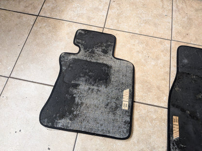 2004-2010 BMW M6 E64 Front Rear Left Right All Weather Mat Carpet Floor Mats SET 9118617 OEM