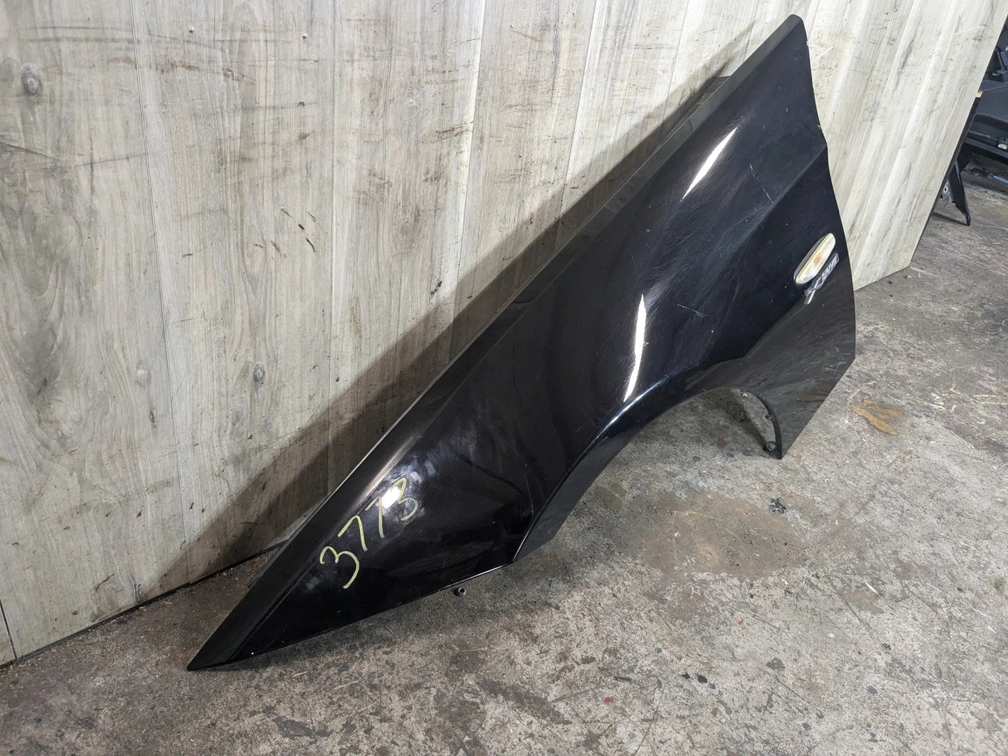 06-11 OEM BMW E90 328 335 Sedan Left Driver Side Fender Panel Black 668