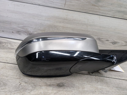 17-23 OEM BMW G30 530 540 M550 Right Passenger Side Mirror Blind Spot SHADOW GLOSS