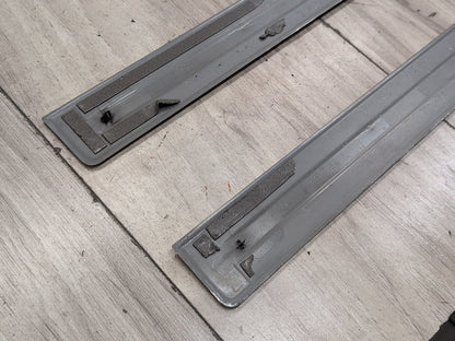 2009-2012 Mercedes-Benz E550 W212 Front Rear Left Right Scuff Plate Door Sill SET A2126861136 OEM