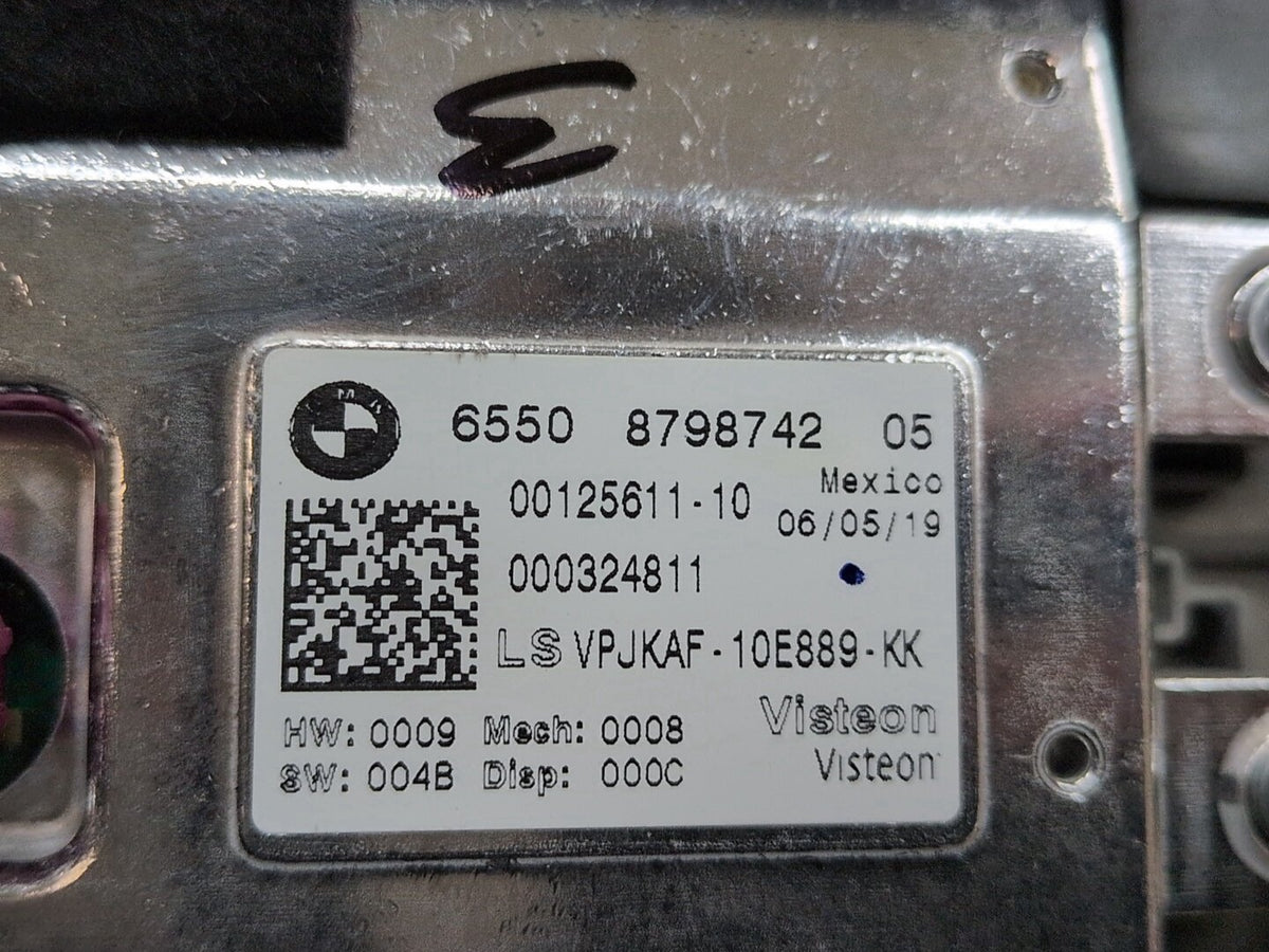 2019-2026 BMW M340i G20 Monitor Display Screen 8798742 OEM